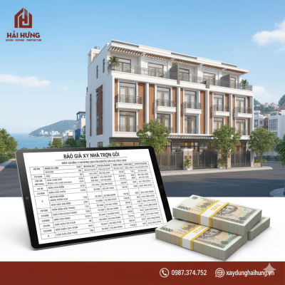 Vì sao báo giá xây nhà trọn gói Quy Nhơn cho nhà phố giải pháp tiết kiệm chi phí được ưa chuộng?