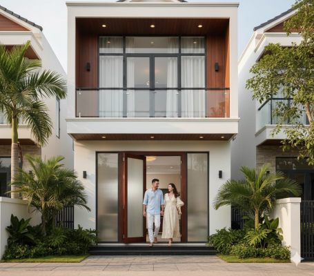 Thiết kế nhà đẹp 2 tầng Quy Nhơn – Vì sao ngày càng được ưa chuộng?