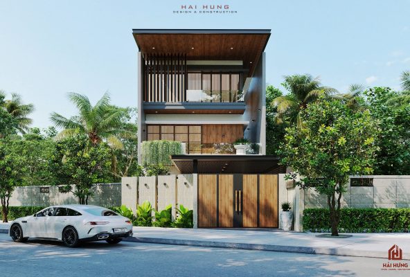 Xu hướng thiết kế nhà phố mới nhất hiện nay được các chủ nhà ưu tiên lựa chọn với không gian mở.webp