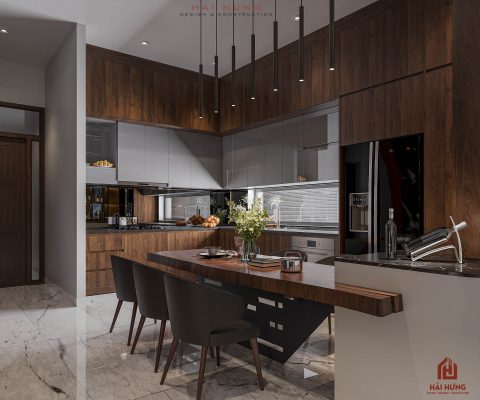 Xu hướng thiết kế nhà phố mới nhất hiện nay được các chủ nhà ưu tiên lựa chọn với không gian mở.webp