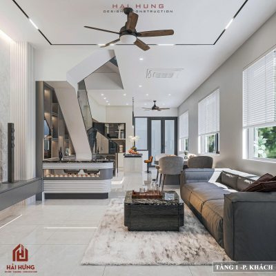 Công năng hoàn hảo trong thiết kế nhà đẹp 2 tầng Quy Nhơn