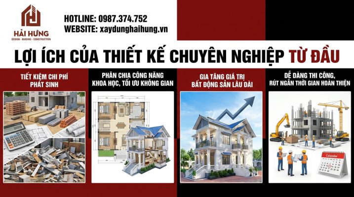 Lợi ích khi thiết kế bài bản từ đầu