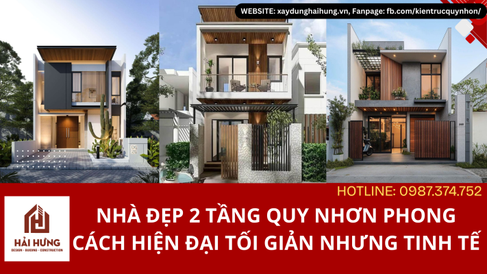 1. Nhà Đẹp 2 Tầng Quy Nhơn Phong Cách Hiện Đại Tối Giản Nhưng Tinh Tế.webp