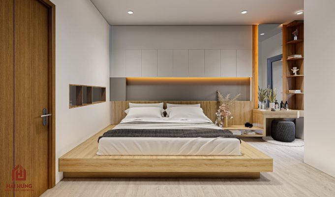 Tầng 2 của nhà đẹp 2 tầng Quy Nhơn