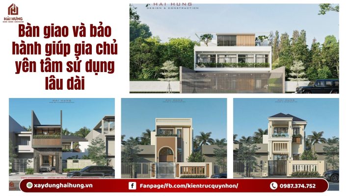 Bàn giao và bảo hành giúp gia chủ yên tâm sử dụng lâu dài.webp