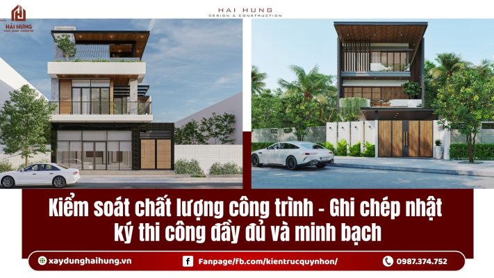 Kiểm soát chất lượng công trình - Ghi chép nhật ký thi công đầy đủ và minh bạch.webp