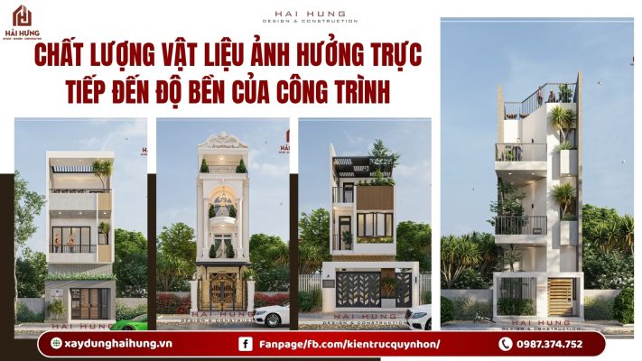 Chất lượng vật liệu ảnh hưởng trực tiếp đến độ bền của công trình.webp