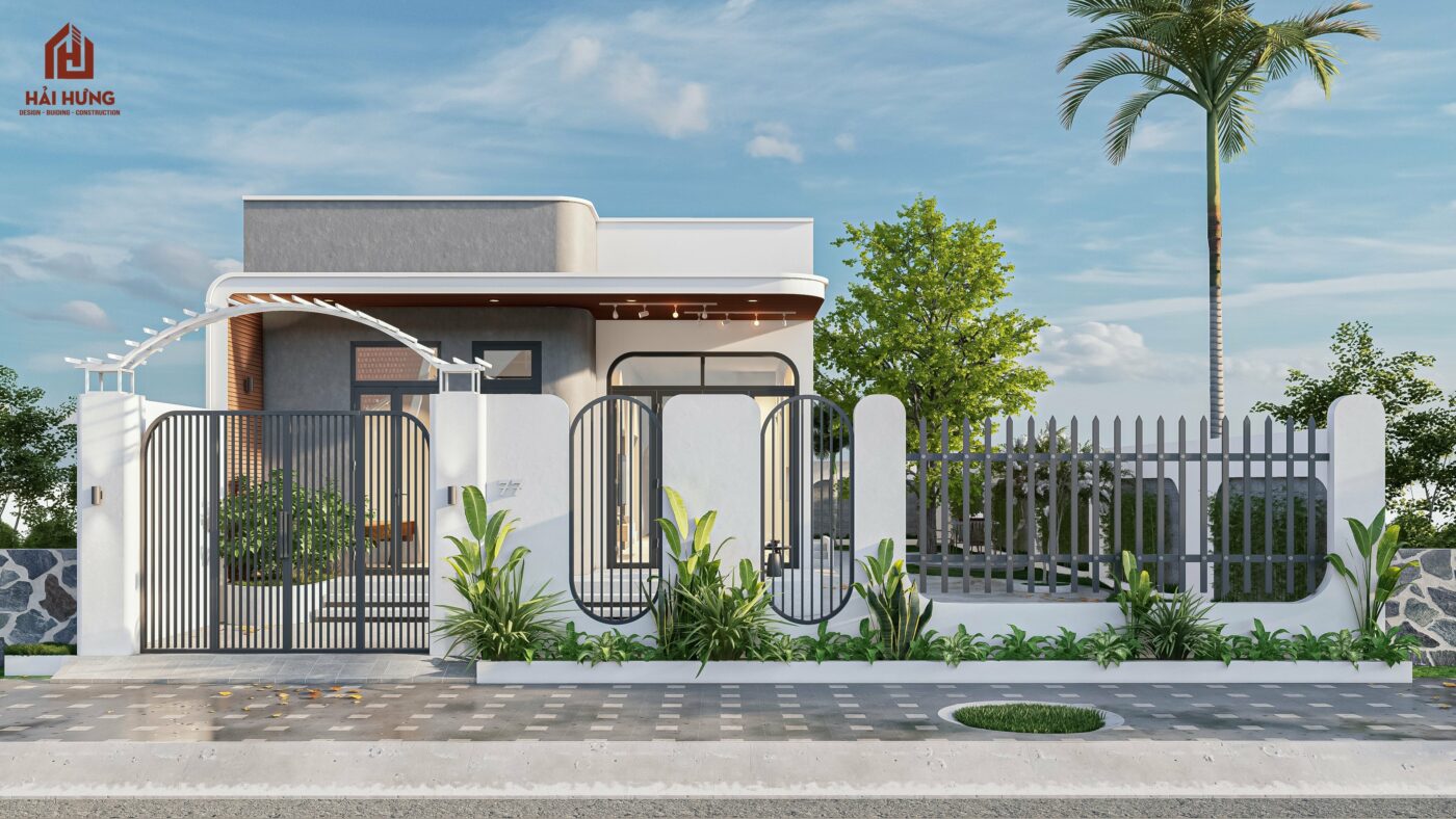 Thiết kế nhà cấp 4 hiện đại