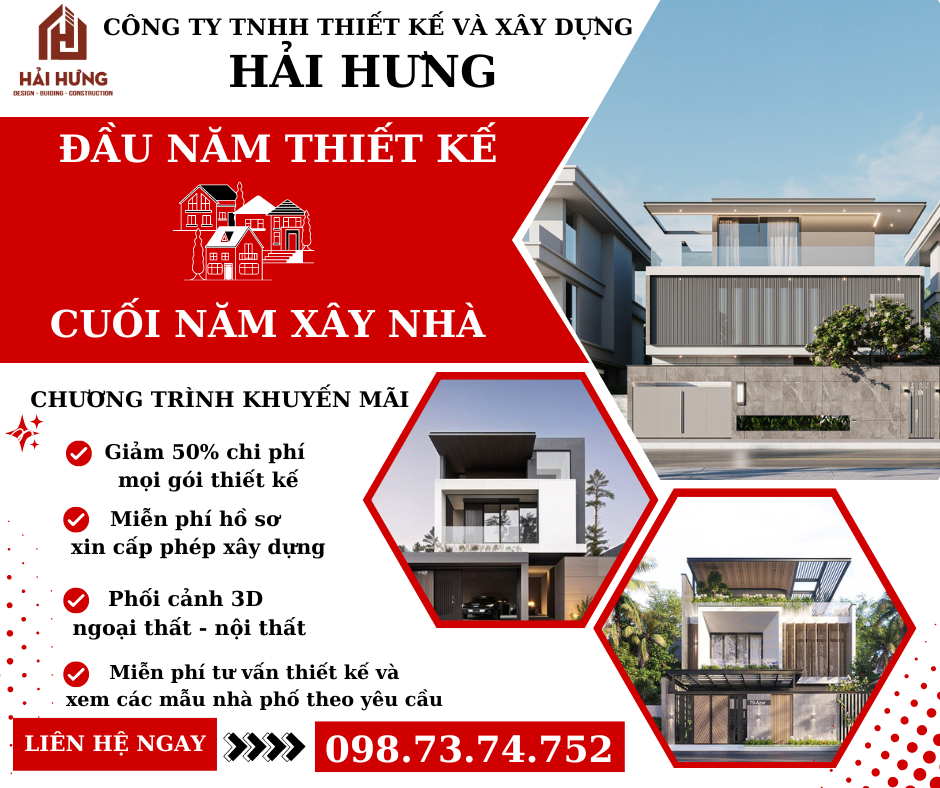 Cuối năm thiết kế đầu năm xây nhà