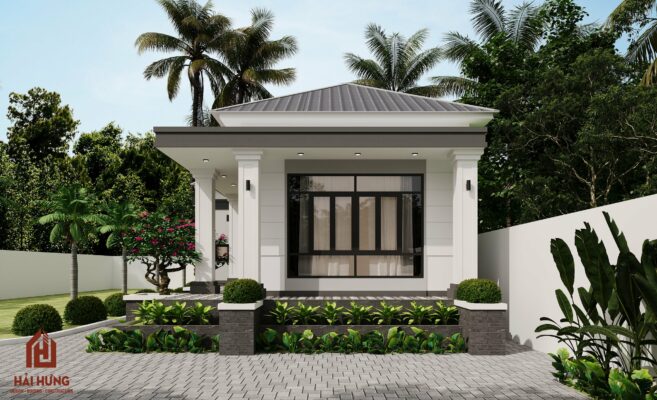 Nhà vườn mái Nhật chi phí dưới 1 tỷ