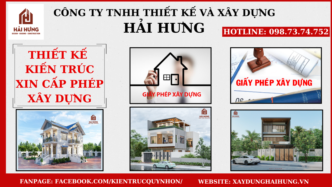 Thiết kế kiến trúc - xin cấp phép xây dựng Hải Hưng