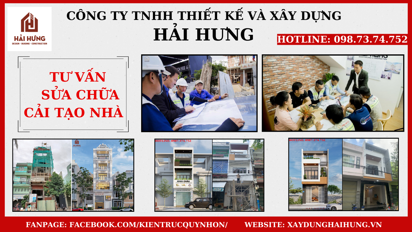 Dịch vụ tư vấn sửa chữa cải tạo nhà