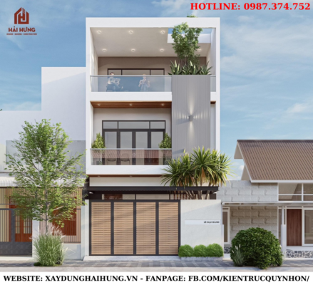 Công trình nhà phố hiện đại anh Lâm
