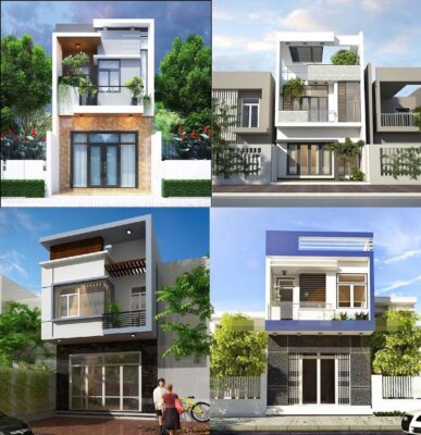Thiết kế nhà đẹp 2 tầng tại TP. Quy Nhơn - Bình Định