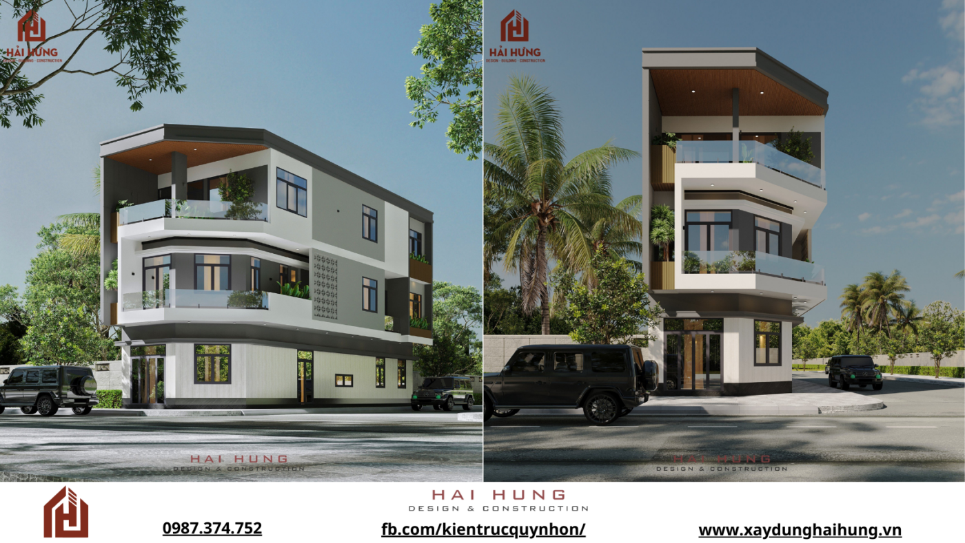 Nhà Phố Lô Góc 2 Mặt Tiền Tại Phường Bình Định, Thị Xã An Nhơn, Tỉnh Bình Định