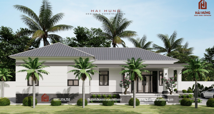 nhà vườn mái Nhật trọn gói tại TX. An Nhơn - Bình Định