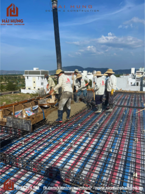 Lễ Cất Nóc Biệt Thự Phố Hiện Đại