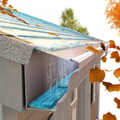 Thiết kế hệ thống thoát nước phù hợp cho nhà phố mái bằng