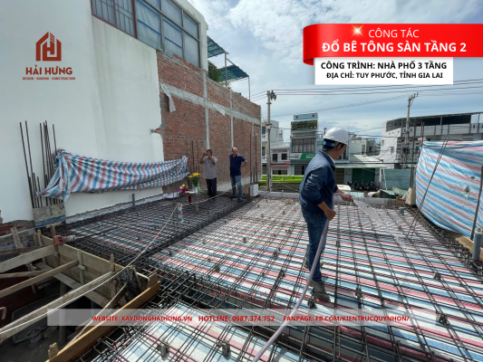 Giám sát chuyên nghiệp và điều phối thời gian để đổ bê tông đạt hiệu quả cao nhất