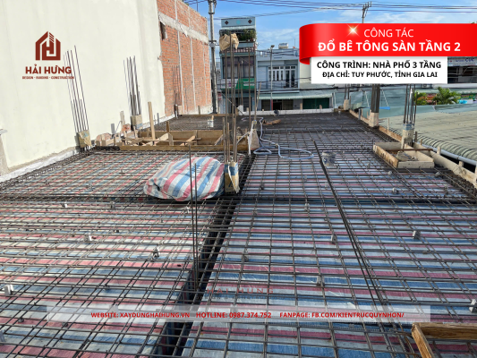 Lựa chọn cốt thép và đảm bảo kết nối công tác đổ bê tông