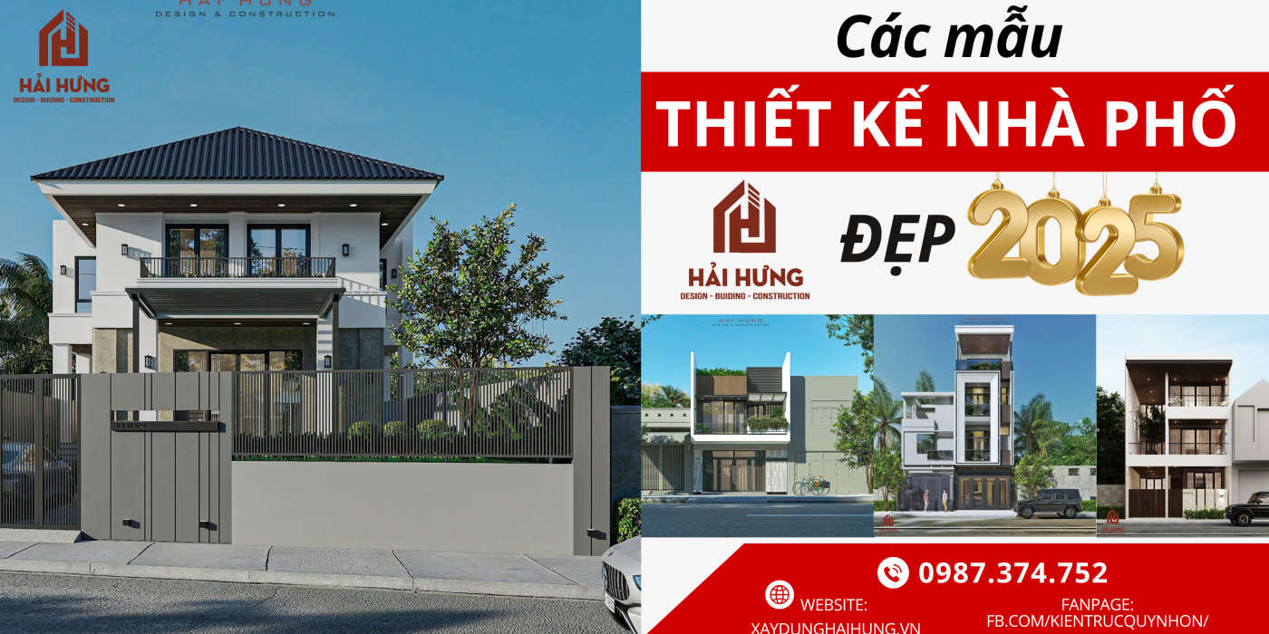 Hải Hưng mang đến những mẫu thiết kế nhà phố đẹp khiến bạn muốn xây ngay hôm nay!