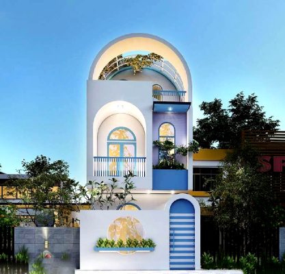 Các phong cách thiết kế nhà đẹp trọn gói Quy Nhơn mới nhất 2025: phong cách hiện đại – xu hướng dẫn đầu.webp
