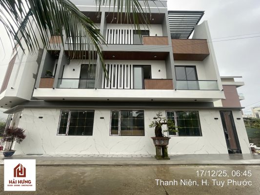 Phong cách kiến trúc nhà Quy Nhơn trọn gói