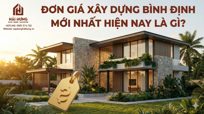 Đơn giá xây dựng Bình Định mới nhất hiện nay là gì?