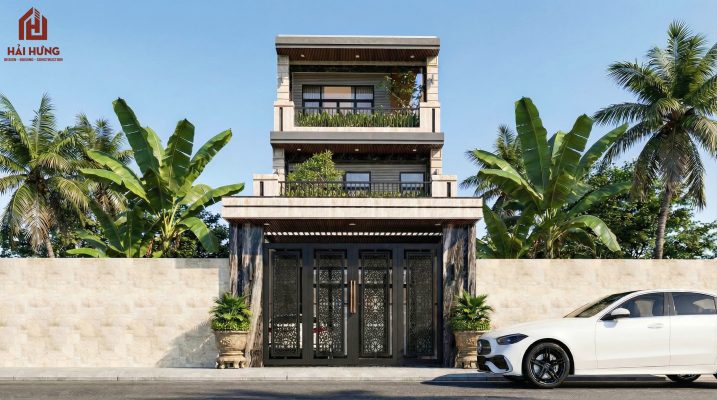 Nhà phố hiện đại xây nhà trọn gói Quy Nhơn mới nhất