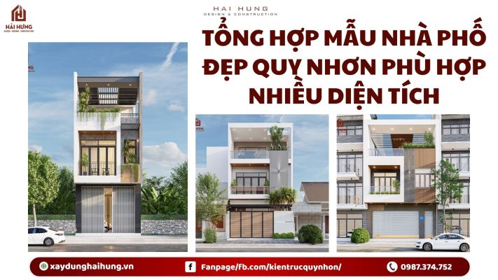 Tổng hợp mẫu nhà phố đẹp Quy Nhơn phù hợp nhiều diện tích.webp