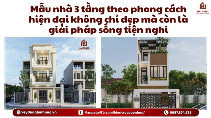 Mẫu nhà 3 tầng theo phong cách hiện đại không chỉ đẹp mà còn là giải pháp sống tiện nghi.webp