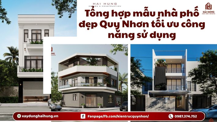 Tổng hợp mẫu nhà phố đẹp Quy Nhơn tối ưu công năng sử dụng.webp