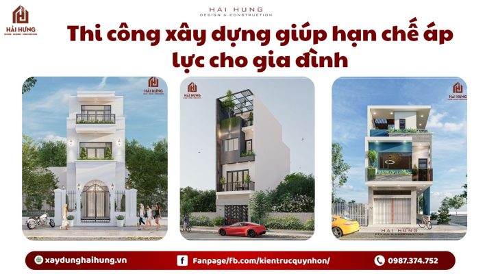 Thi công xây dựng giúp hạn chế áp lực cho gia đình.webp