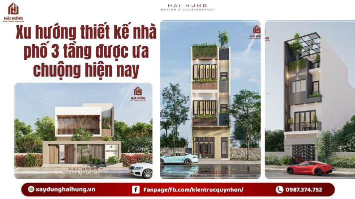 Xu hướng thiết kế nhà phố 3 tầng được ưa chuộng hiện nay.webp