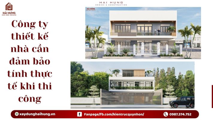 Công ty thiết kế nhà cần đảm bảo tính thực tế khi thi công.webp