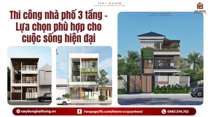 Thi công nhà phố 3 tầng – Lựa chọn phù hợp cho cuộc sống hiện đại.webp