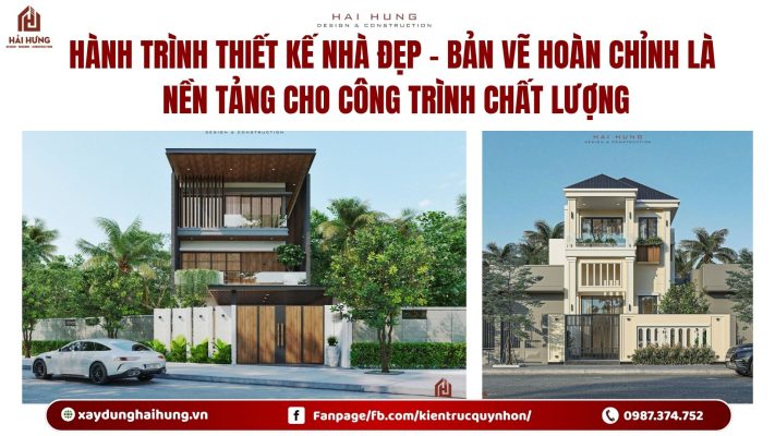 Hành trình thiết kế nhà đẹp - Bản vẽ hoàn chỉnh là nền tảng cho công trình chất lượng.webp