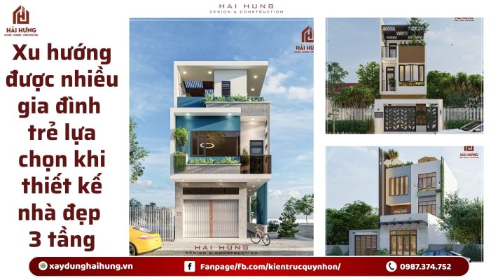 Xu hướng được nhiều gia đình trẻ lựa chọn khi thiết kế nhà đẹp 3 tầng.webp
