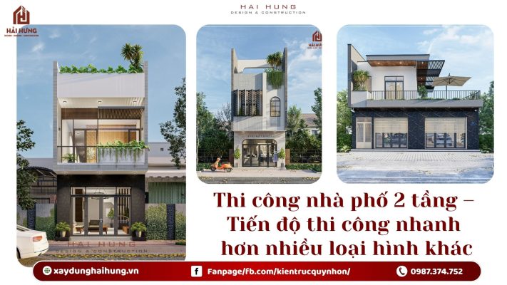Thi công nhà phố 2 tầng – Tiến độ thi công nhanh hơn nhiều loại hình khác.webp
