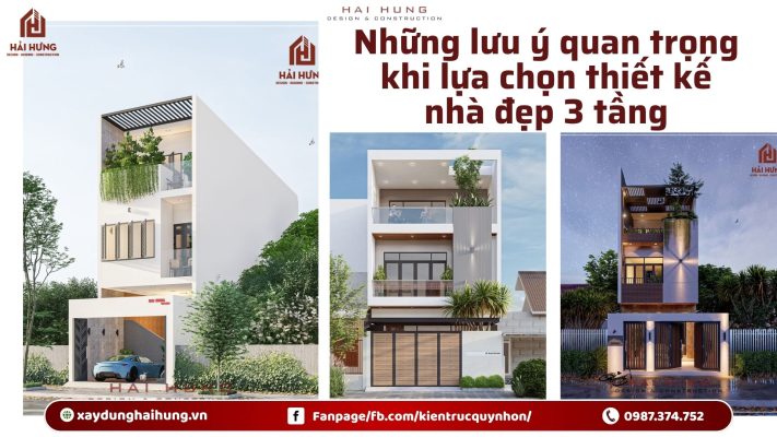 Những lưu ý quan trọng khi lựa chọn thiết kế nhà đẹp 3 tầng.webp