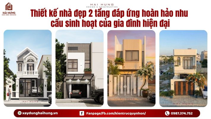 Thiết kế nhà đẹp 2 tầng đáp ứng hoàn hảo nhu cầu sinh hoạt của gia đình hiện đại.webp