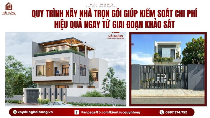 Quy trình xây nhà trọn gói giúp kiểm soát chi phí hiệu quả ngay từ giai đoạn khảo sát.webp