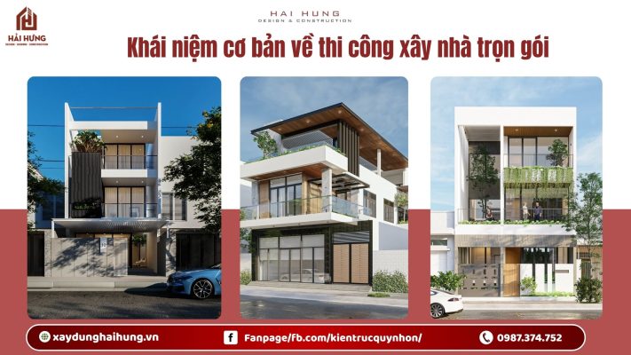 Khái niệm cơ bản về thi công xây nhà trọn gói.webp