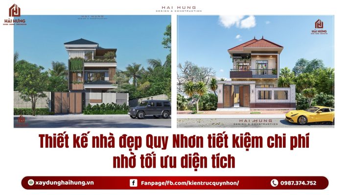 Thiết kế nhà đẹp Quy Nhơn tiết kiệm chi phí nhờ tối ưu diện tích.webp