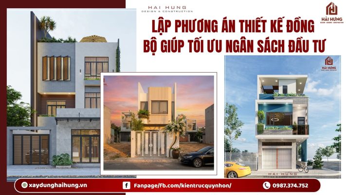Lập phương án thiết kế đồng bộ giúp tối ưu ngân sách đầu tư.webp