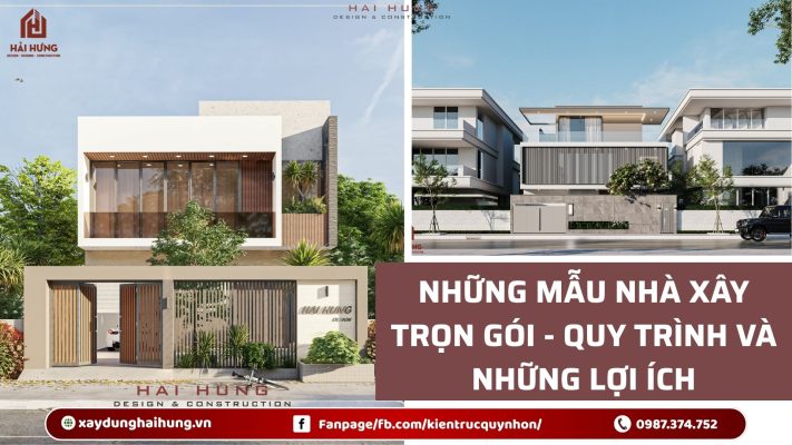 Những mẫu nhà xây trọn gói - Quy trình và những lợi ích.webp