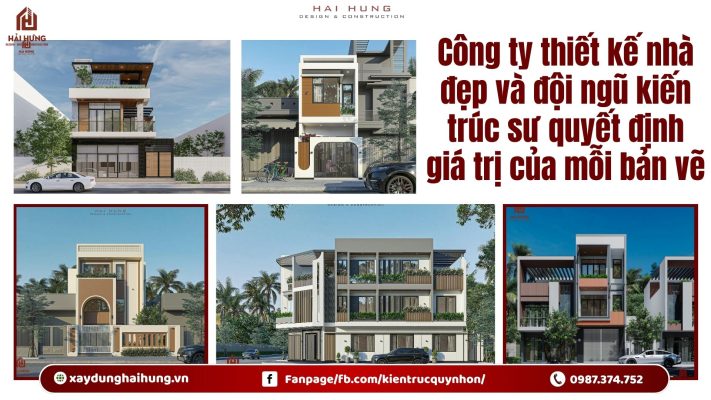 Công ty thiết kế nhà đẹp và đội ngũ kiến trúc sư quyết định giá trị của mỗi bản vẽ.webp