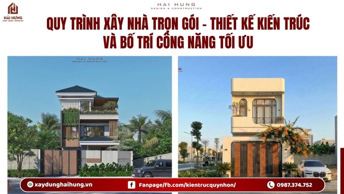 Quy trình xây nhà trọn gói - Thiết kế kiến trúc và bố trí công năng tối ưu.webp