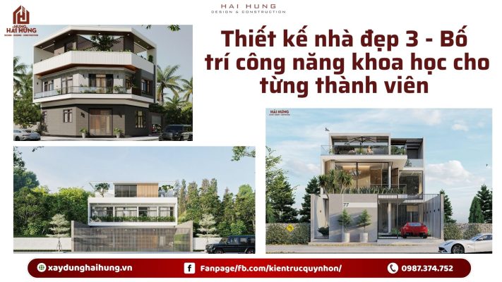 Bố trí công năng khoa học cho từng thành viên.webp