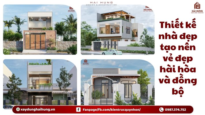 Thiết kế nhà đẹp tạo nên vẻ đẹp hài hòa và đồng bộ.webp